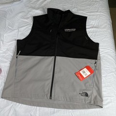 The North Face Castle Rock Soft Shell Vest, Women’s Size X-Large TG Black & Gray