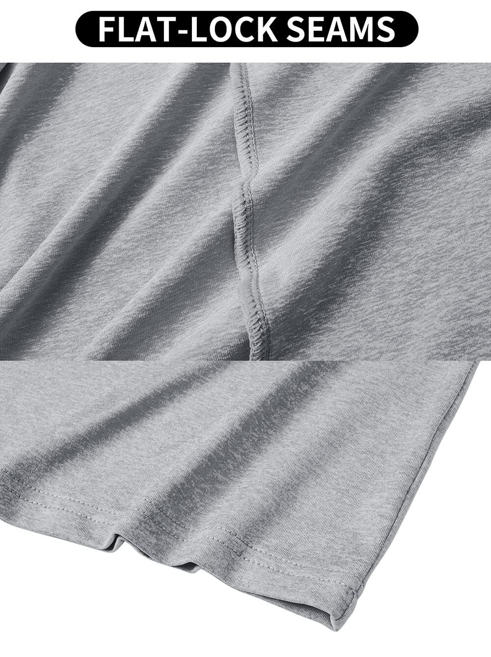 Men's UPF50+ T-Shirts Long Sleeve Skin Protection Fishing Shirts Quick Dry Tops gallery