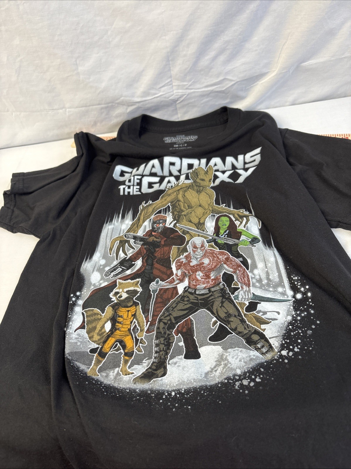 GUARDIANS OF THE GALAXY MARVEL COMICS T-SHIRT - MENS SMALL - GROOT ROCKET DRAX gallery