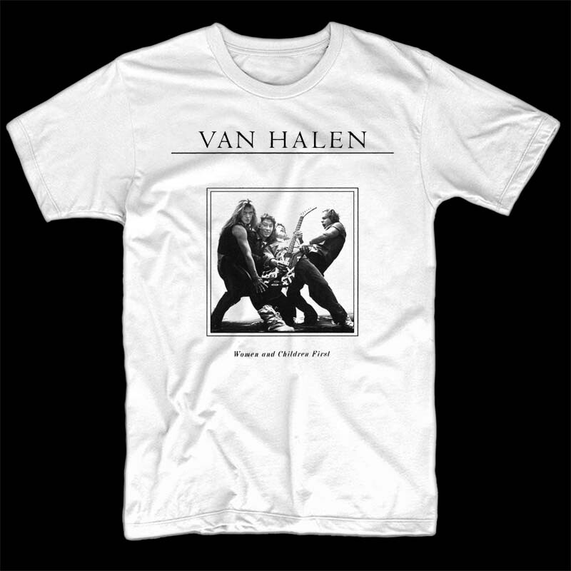 Van Halen Woman and Children First T shirt WHITE gallery