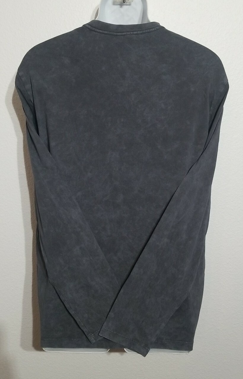 Cremieux Premium Denim Pullover LG Long Sleeve NWT, Dark Gray Design in yellow gallery