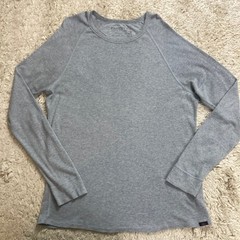 Faherty Cloud Waffle Shirt Mens Large Thermal Pullover Pima Cotton Long Sleeve
