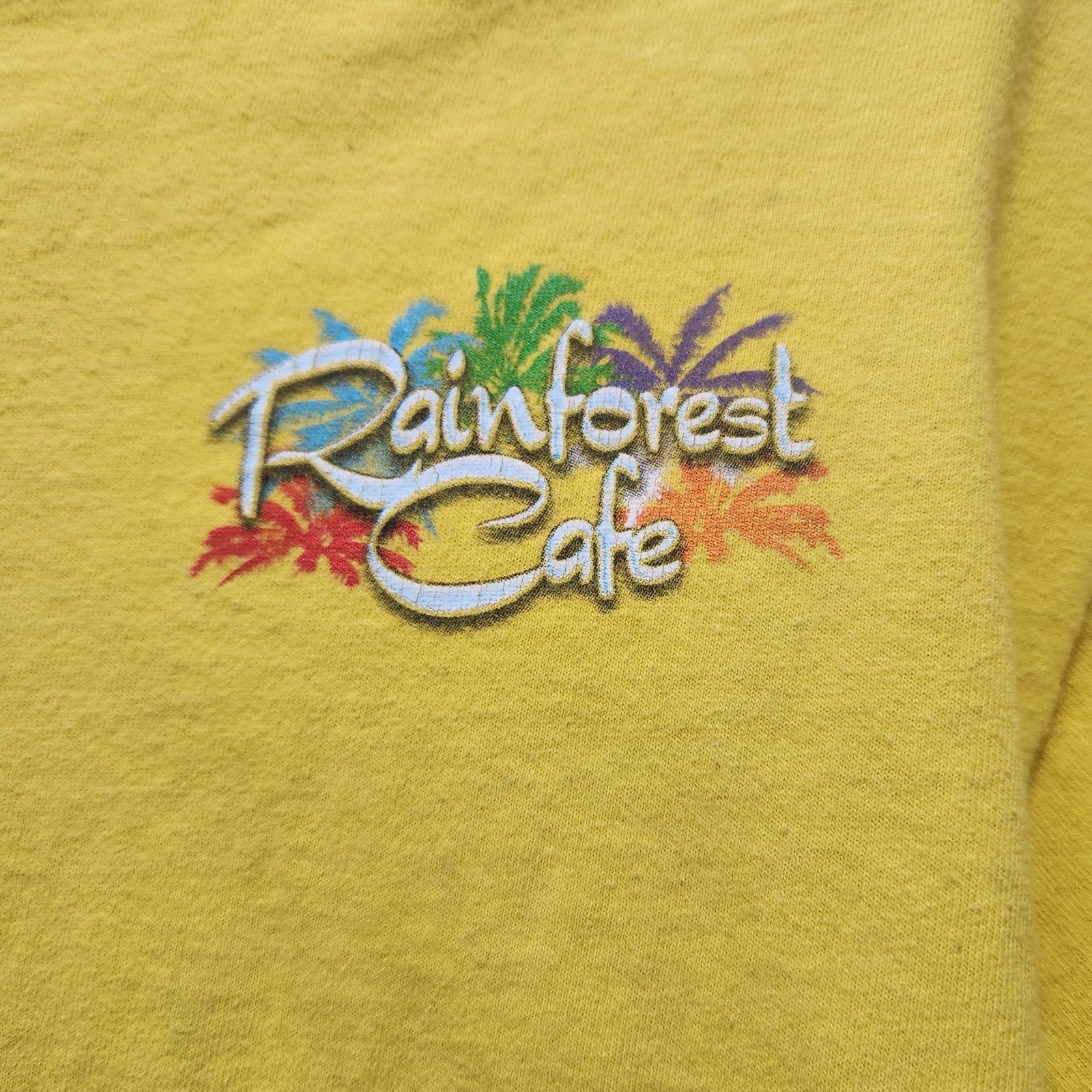 Rainforest Cafe Orlando Florida Established 1994 Souvenir T Shirt Size XL gallery