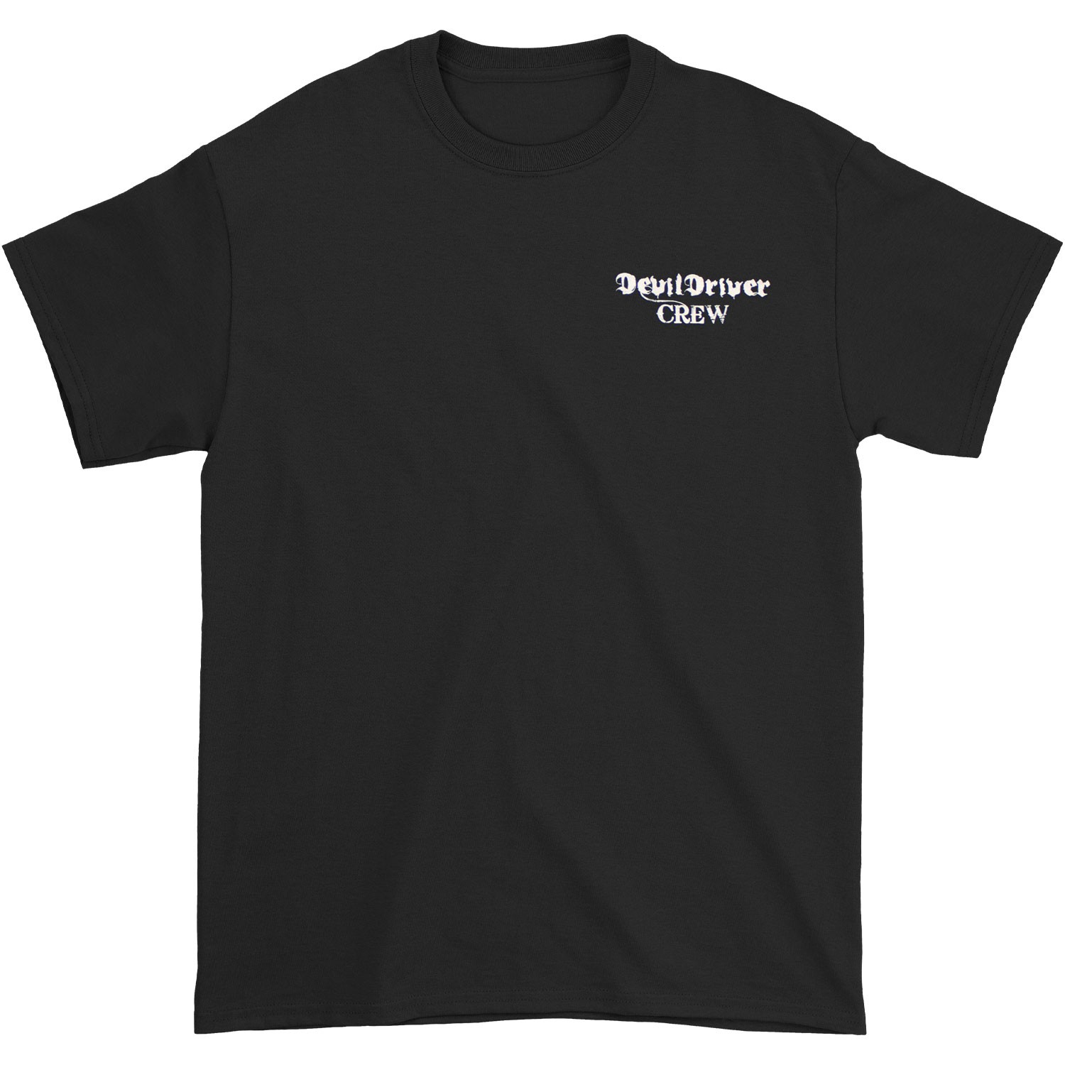 Men's Devil Driver Crew T-shirt Small Black gallery