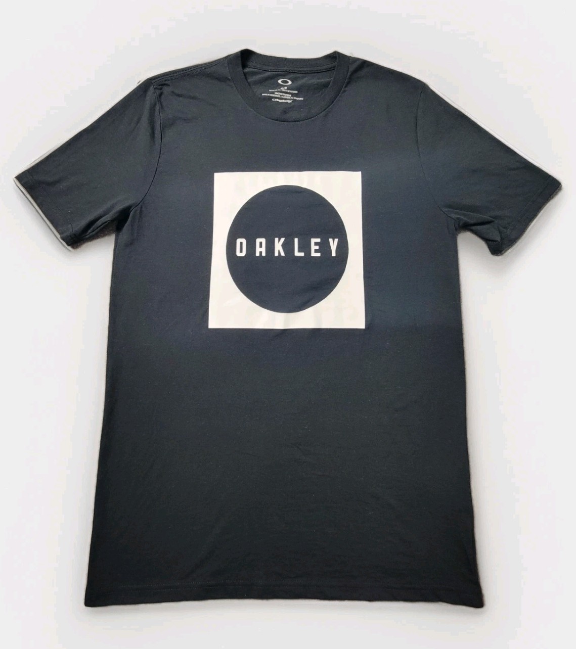 Oakley T-Shirt Men M Black Regular Fit Hydrolix Eclipse Skate Surf Beach Outdoor