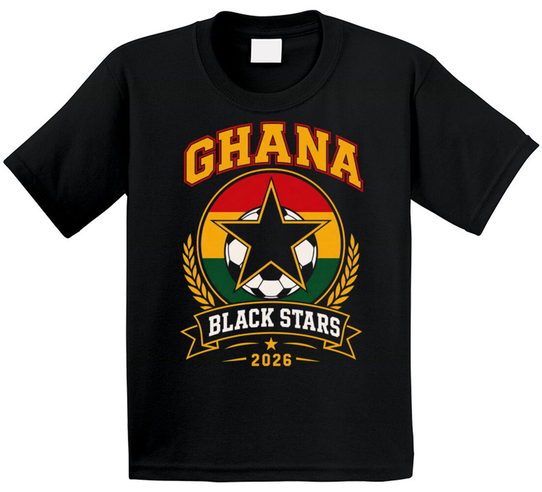 Ghana Soccer Pride 2026 T Shirt gallery