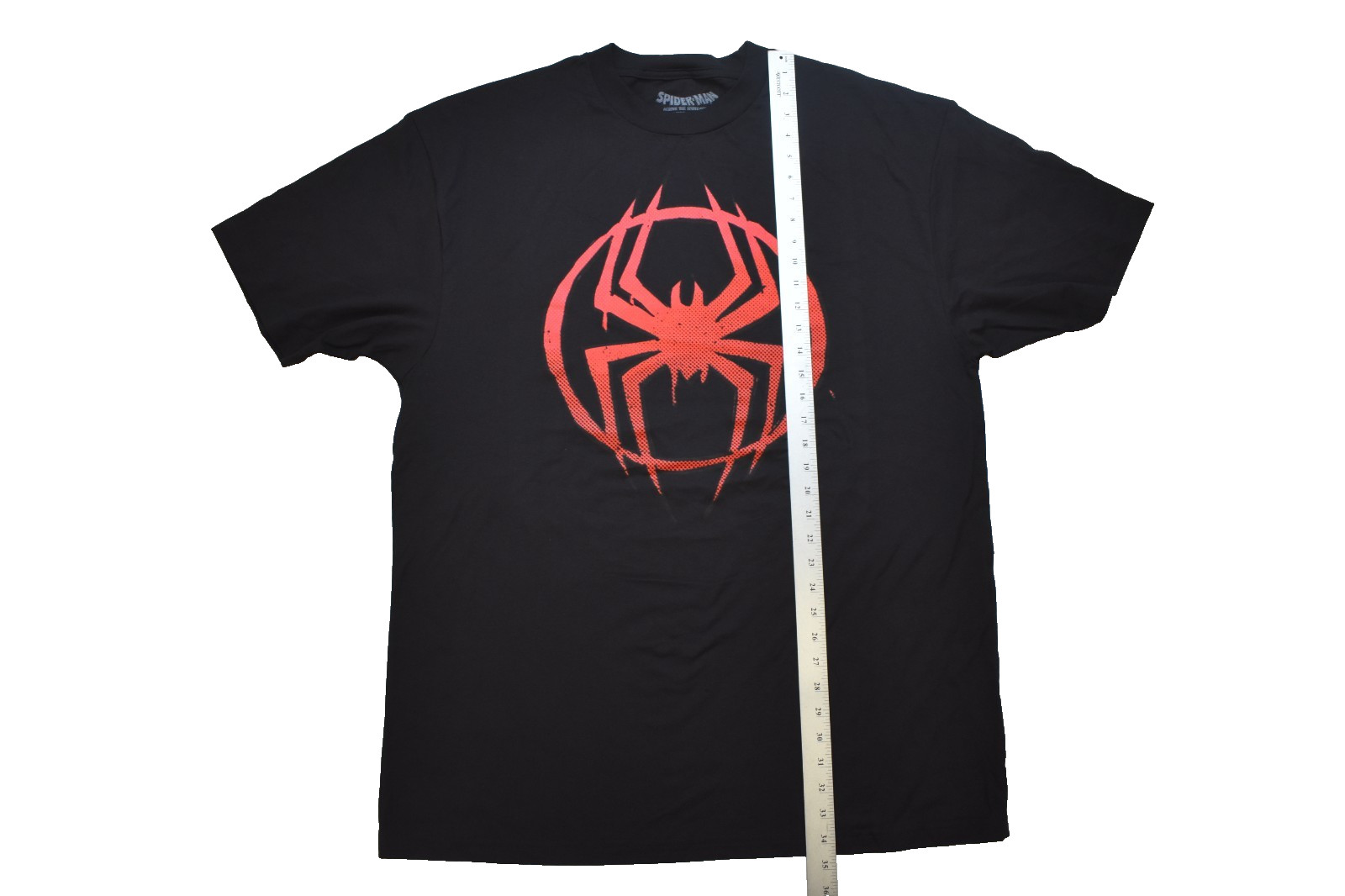 Spider-Man Across The Universe Mens Big & Tall Splatter Logo Shirt New 2XLT gallery