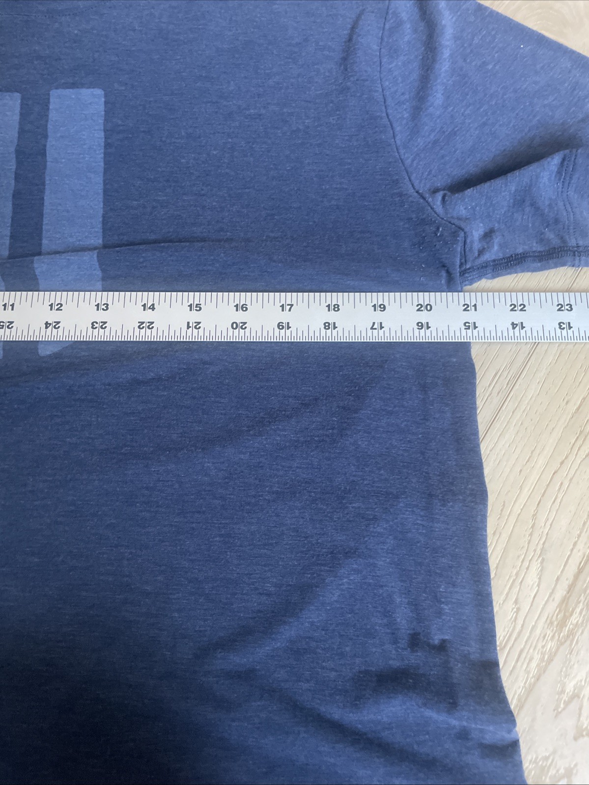 No Bull Shirt Mens Large Logo Crewneck Tee Athletic Stretch Blue gallery