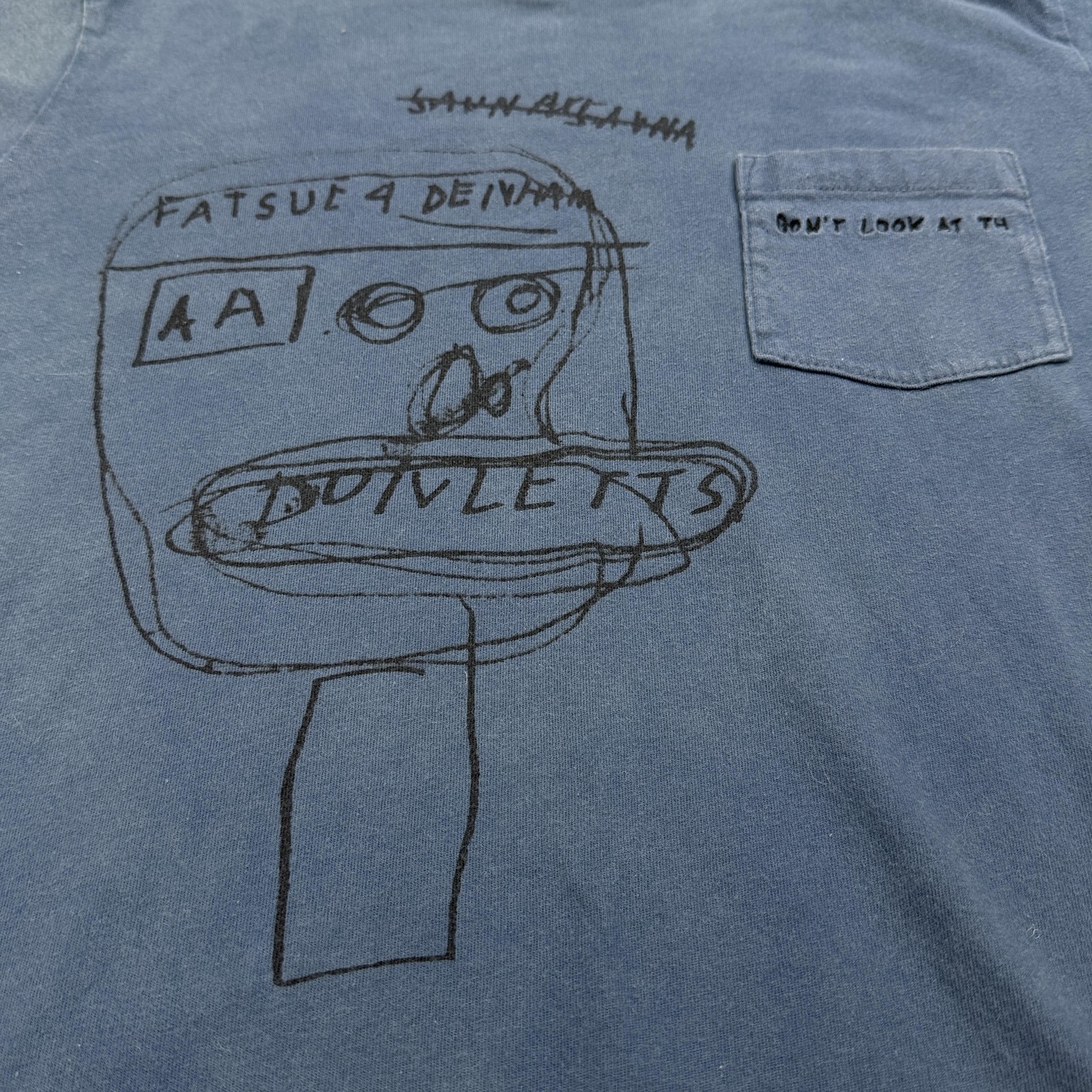 Uniqlo SPRZ NY Jean-Michel Basquiat Graphic Pocket Tee gallery