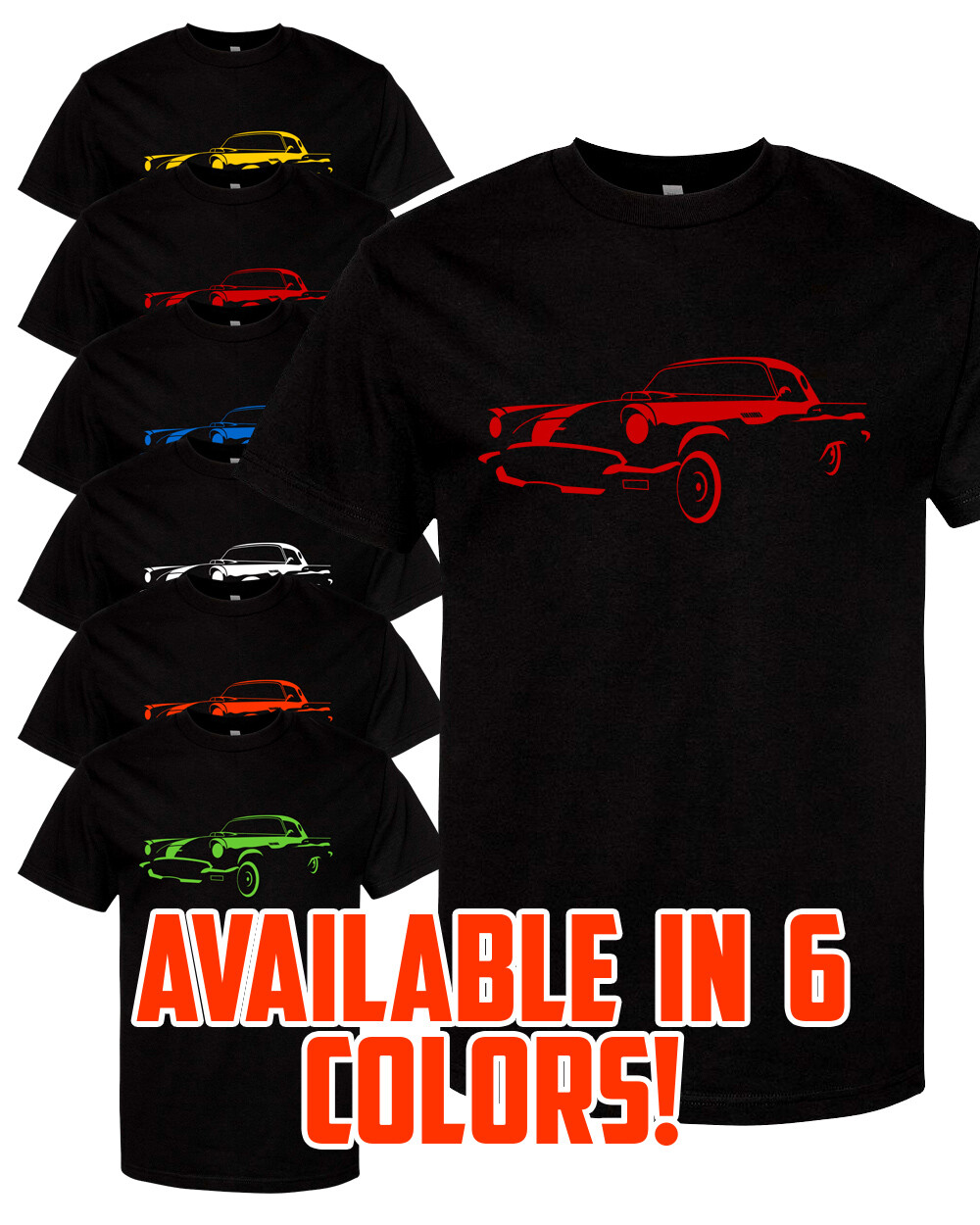 1957 FORD THUNDERBIRD T-Shirt Multi Colors S-XL FREE S&H! Ford Muscle Car gallery