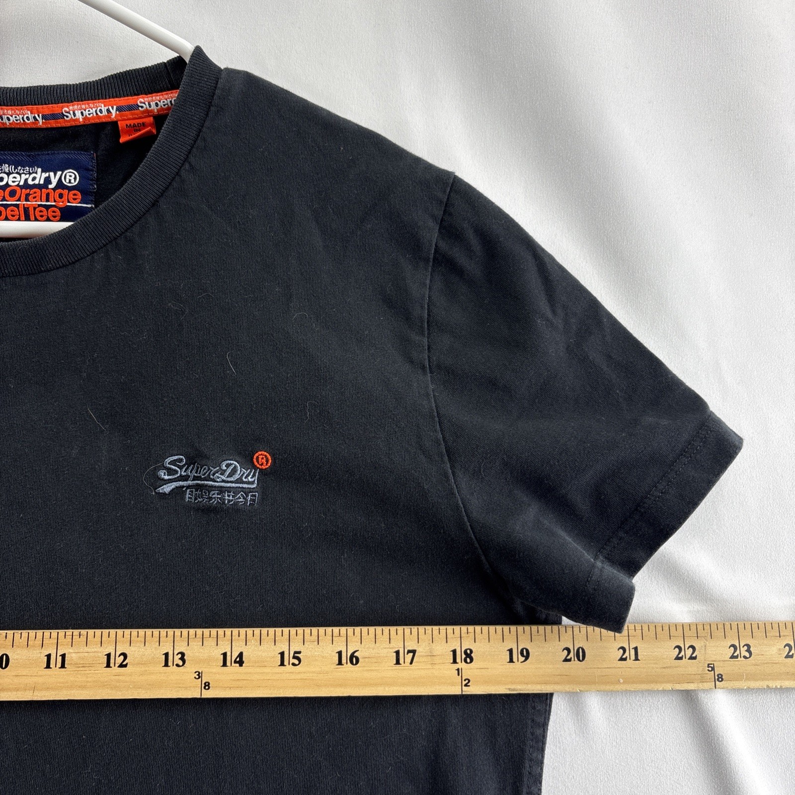 Superdry The Orange Label Tree Co. T Shirt Men’s Large Black Casual Short Sleeve gallery