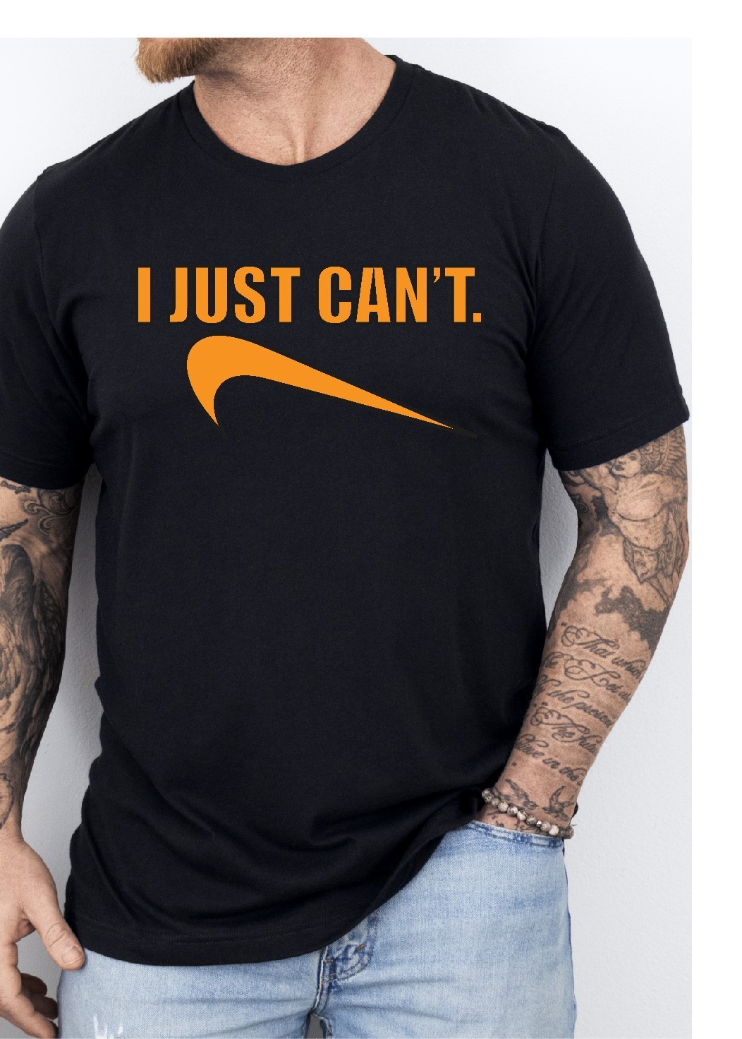 I Just Cant Parody Funny Unisex Heavy Cotton Gildan Tee, Select Your Design gallery