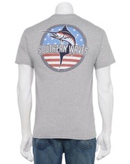 Croft & Barrow Men’s T-Shirt Modern Fit Pullover Graphic Big Fish Top sz XL NEW