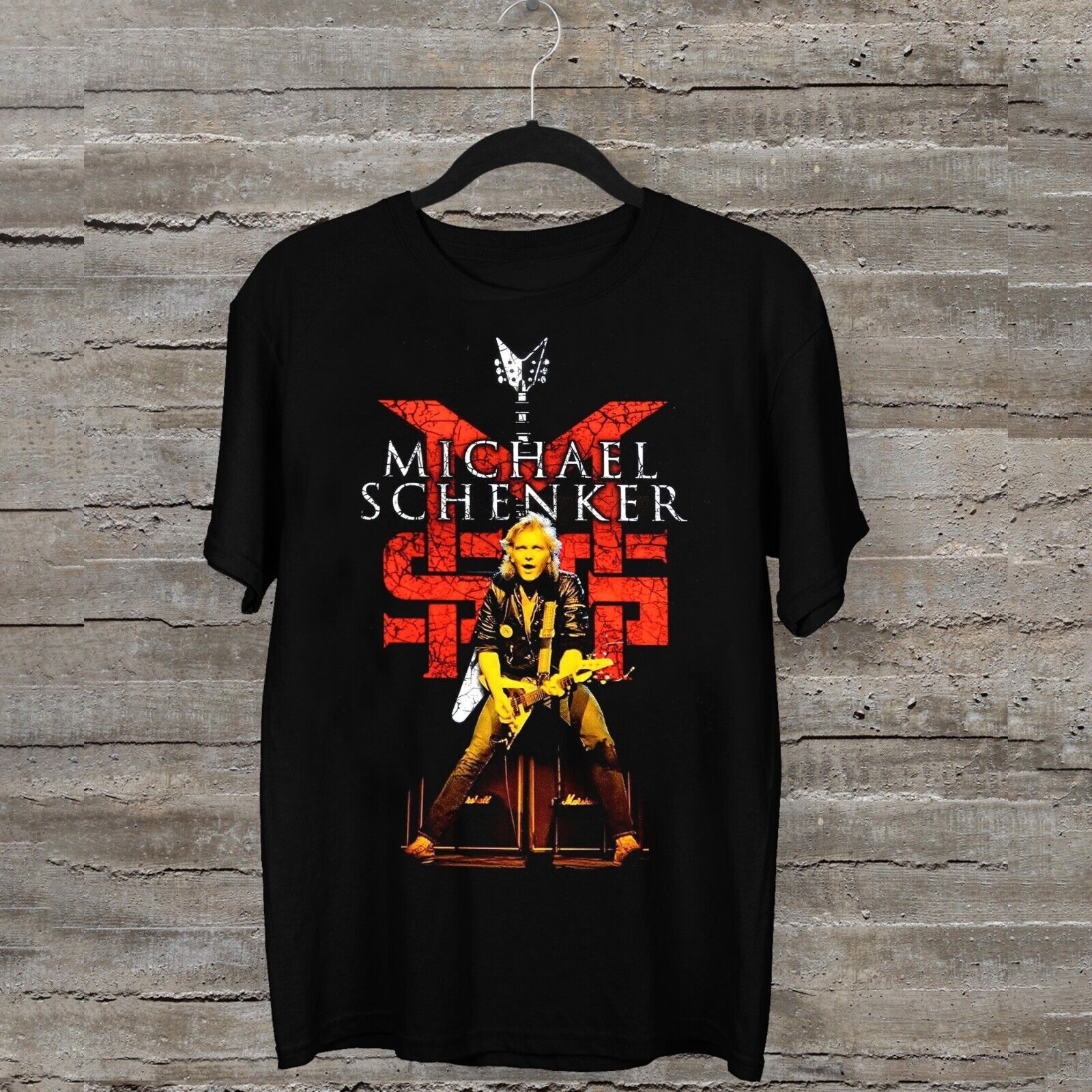 Hot Michael Schenker shirt Tour Collection Singer Black S-5XL T-Shirt