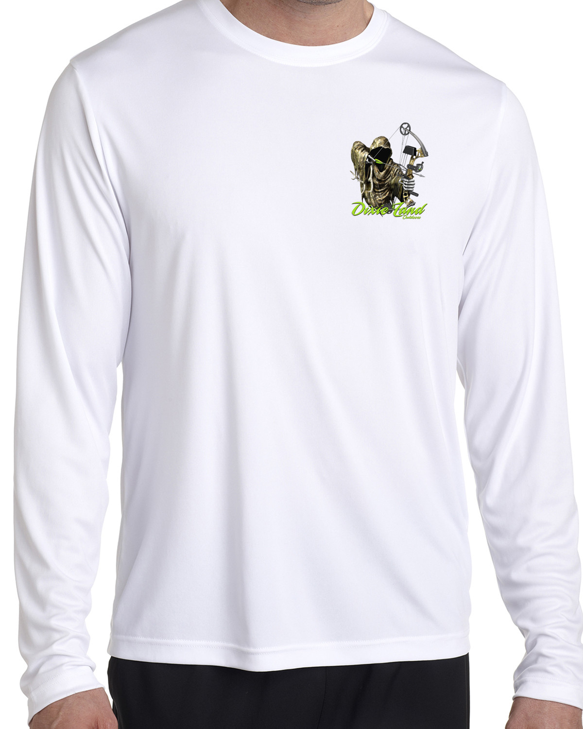 Hunting t shirt Dixie Land Outdoors Bow hunter bow long sleeve microfiber gallery