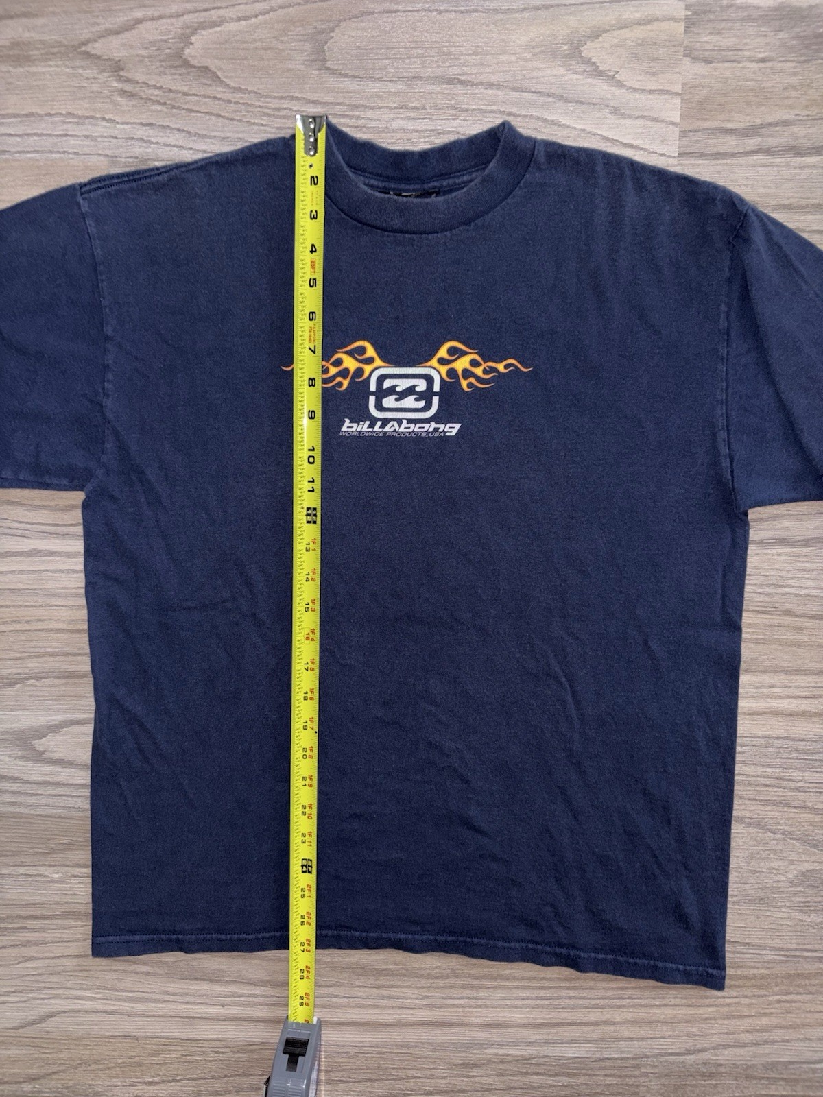 Vintage Billabong Flame Logo T-Shirt Mens (L) Skate Surf Streetwear Y2K USA gallery