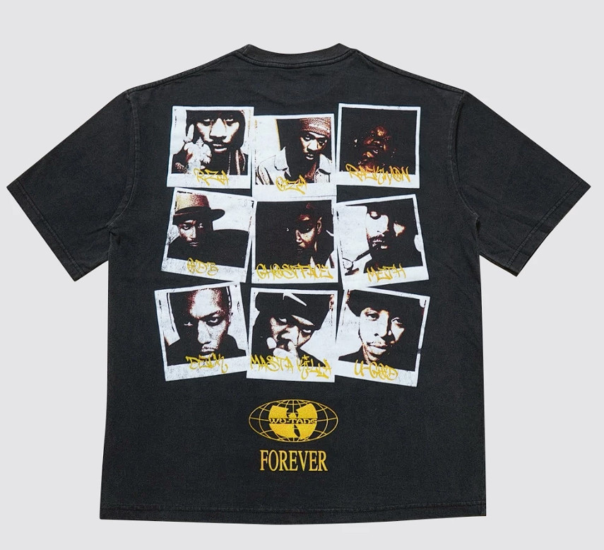 Vintage Wu Tang Clan T Shirt 90s Style Oversize Large Hip Hop Rap Tee REPRINT gallery