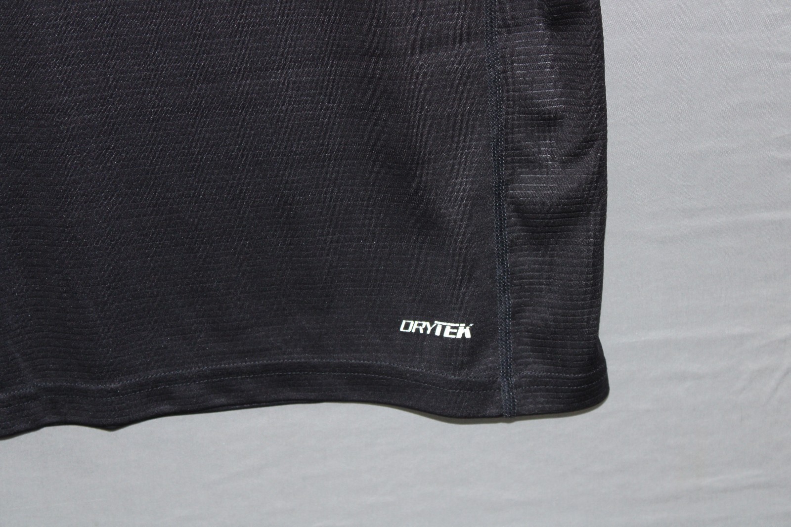 Tek Gear Men Athletic Shirt Size Large Charcoal Gray DryTek Performance Gym gallery