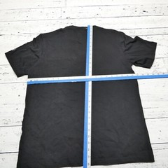 Nautica Competition Shirt Size Small Black Cotton Track Running Graphic NEW NWT