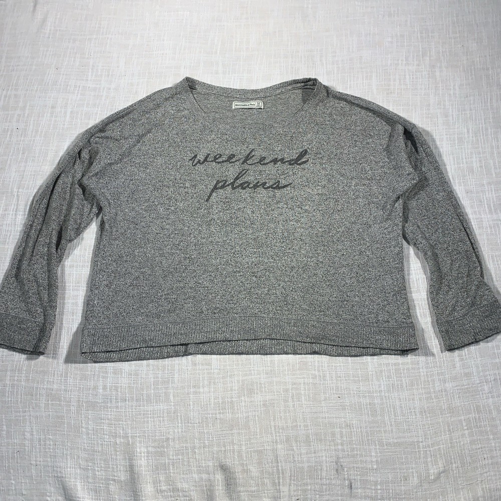 Abercrombie & Fitch ‘Weekend Plans’ L/S Shirt Medium