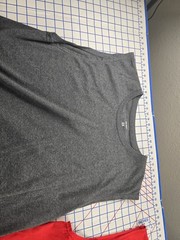 Tru/Fit Men’s Gray AND RED Training Sleeveless Shirt Size 2XL USED GREAT SHAPE