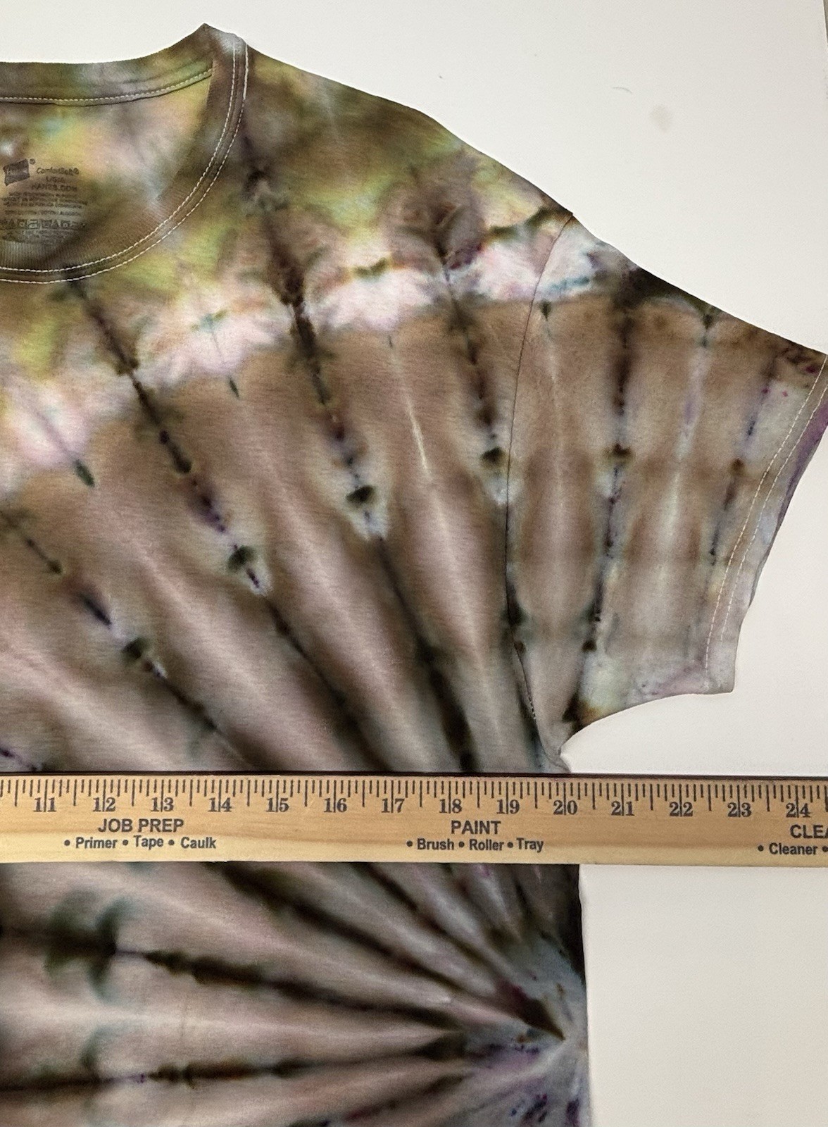 Hanes Handmade Ice Dye Unisex Adult T-Shirt Size Large Color Wild Thing Tee NEW gallery