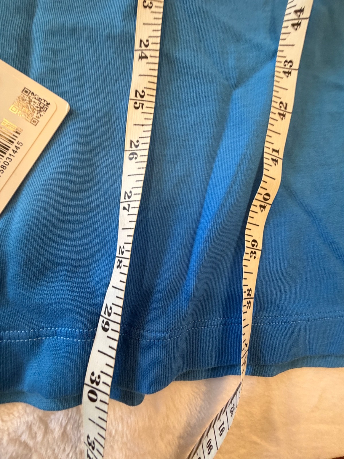 Lululemon Cotton Jersey T-Shirt FDAP Size Large Fade Dye Corn Flower Blue gallery