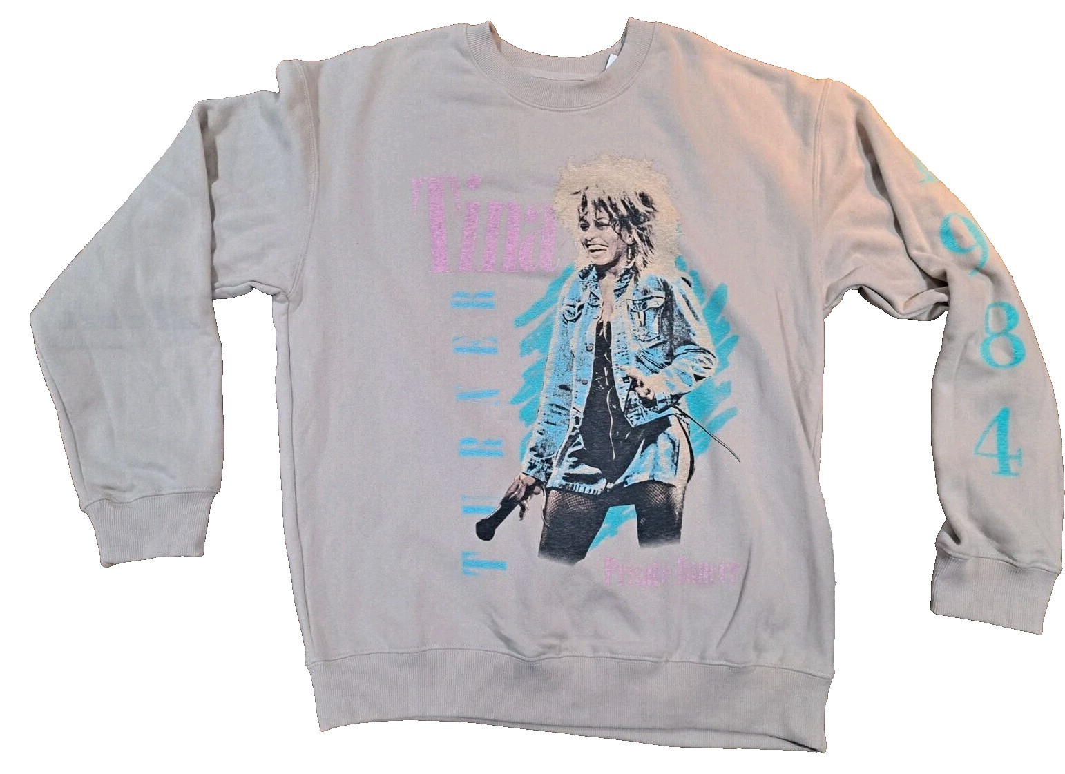 Tina Turner Private Dancer Sweatshirt Long Sleeve Md/Lg Officially Licensed NWT gallery