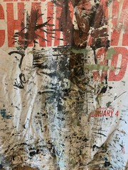 Paint Spattered Texas Chainsaw Massacre Shirt Worn While Working On NY TV/Movies