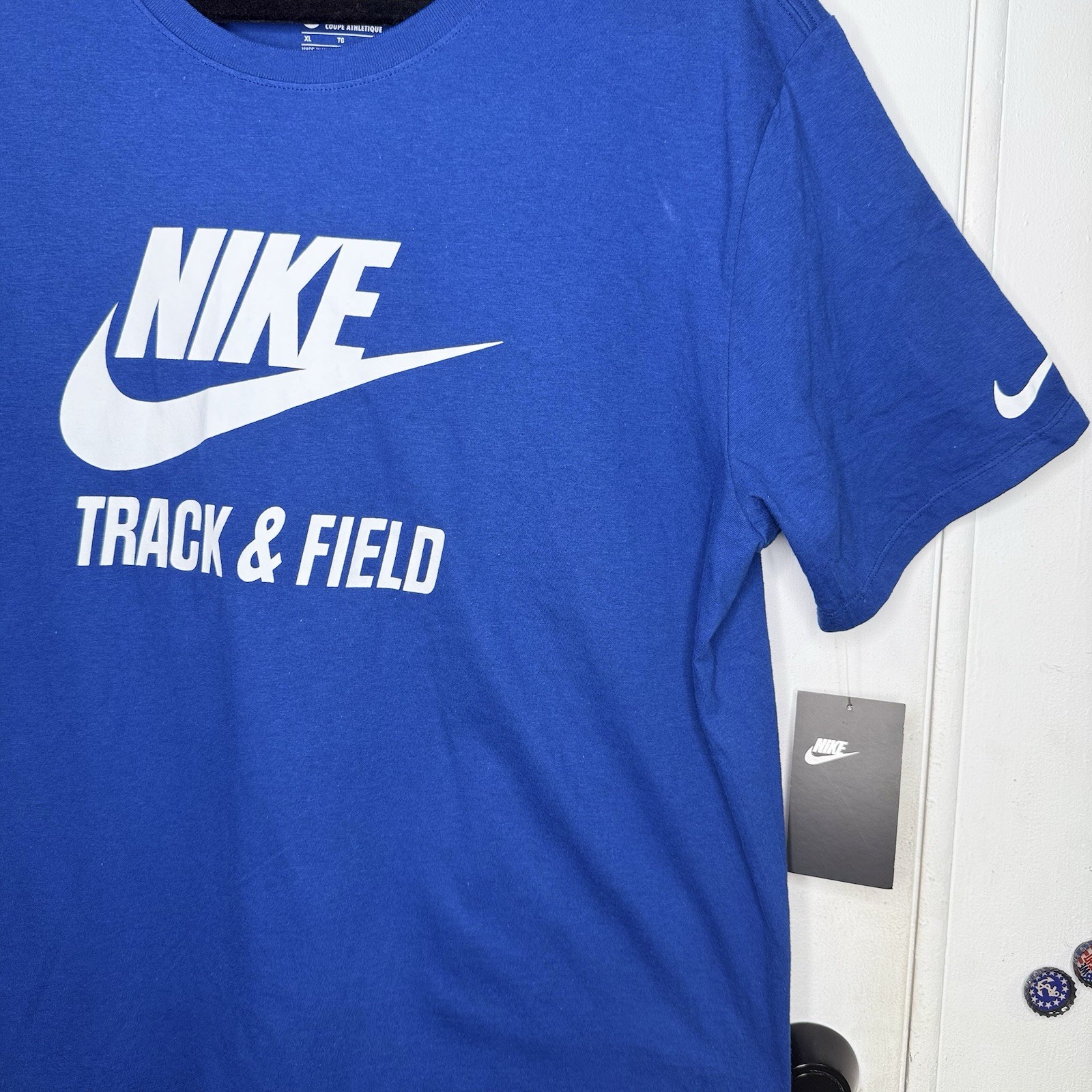 Nike Track & Field Blue T-Shirt Men XL Brand New gallery