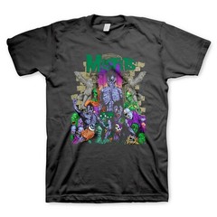 THE MISFITS cd cvr EARTH A.D. COLOR Official SHIRT XL New danzig samhain