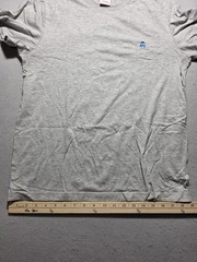 Brooks Brothers Men Medium Gray Supima Cotton Embroidered Golden Fleece T-Shirt