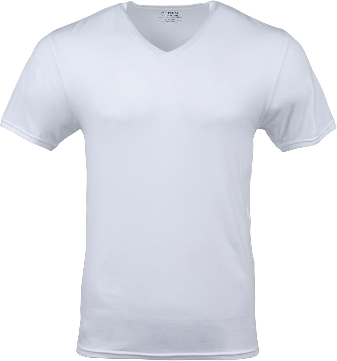 Men's V-Neck T-Shirts 3-Pack Soft Breathable Cotton Tag-Free Moisture Wicking gallery