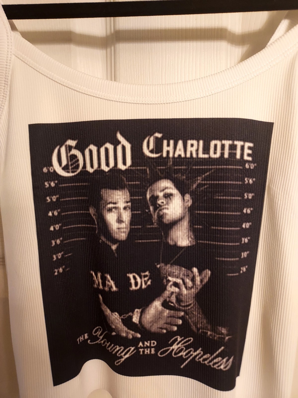 Good Charlotte crop top good charlotte tank top The Young And The Hopeless Shirt gallery