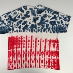 Colortone Shirt Men Extra Large Tie Dye Cotton Patriotic USA Work Party Core Nw