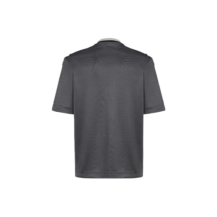 Fendi Ss21 Mesh Splicing Letter Short Sleeve T-Shirt gallery