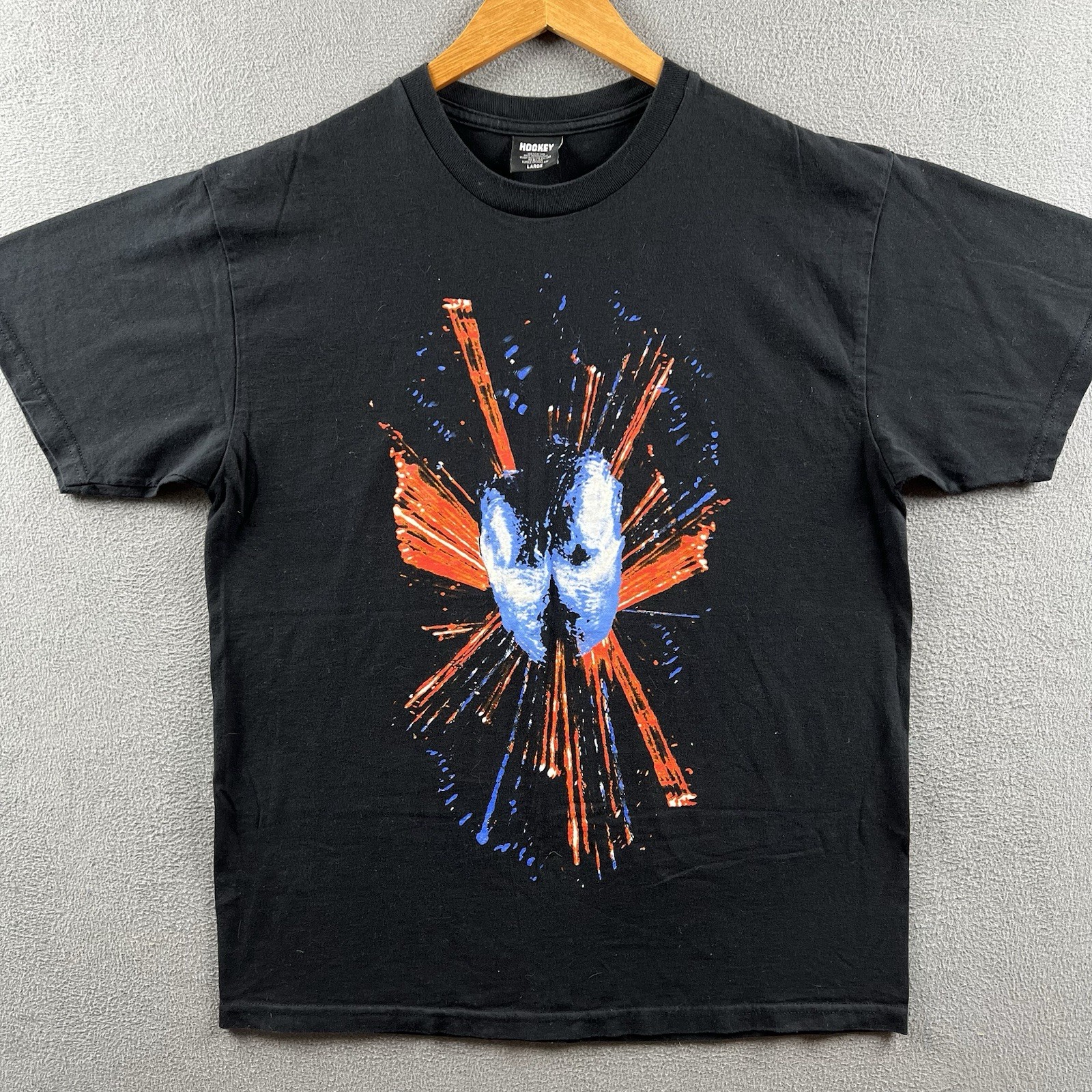 Hockey Eyes Without A Face Shirt Mens Large Black Supreme Streetwear gallery