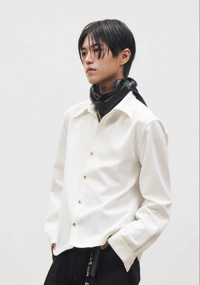 Southfish JCaesar Maple Color Shirt White Size S