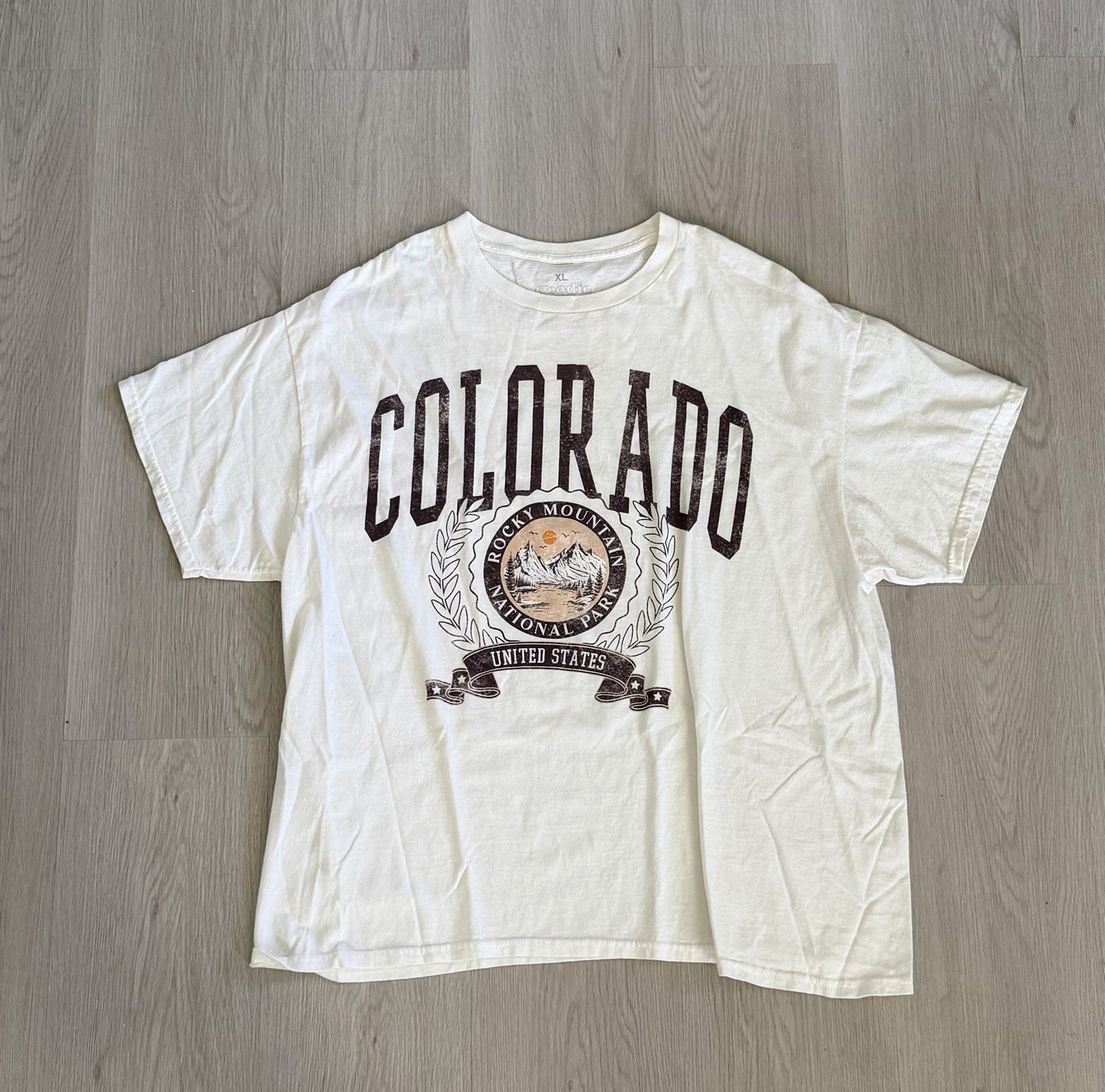 Men’s Vintage Colorado Rocky Mountain National Park Tee Size XL