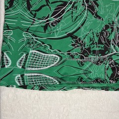 VTG Request Men’s Graphic Embroidered Green Tshirt Big & Tall 4XL Short Sleeve