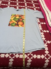Supreme Fruit T-Shirt L Spring / Summer 2019 S/S19 Made In The USA Blue