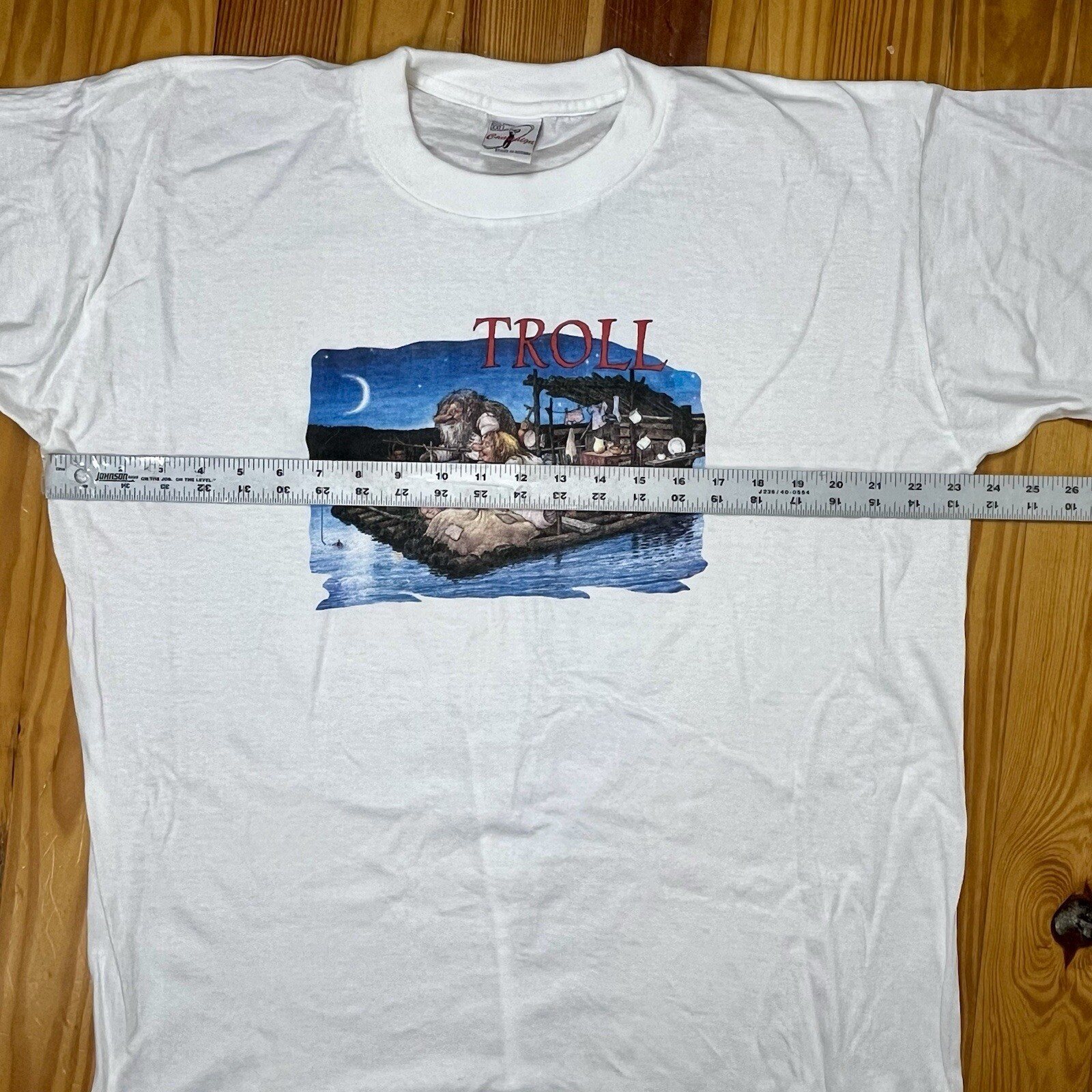 Vintage Trolls Norway Single Stitch T Shirt Mens Unisex XXL 46” Rolf Lidberg Art gallery