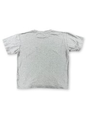 Black Label Crestbridge Men’s Heather Gray Tee with Black Plaid Pocket – Size S