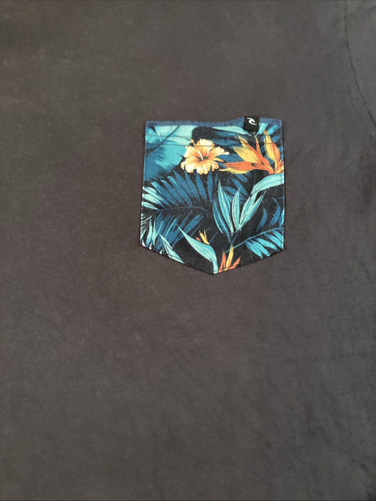 Rip Curl Floral Pocket Tailored For T-Shirt Mens Size L *See Description* gallery