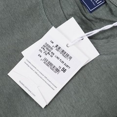Fedeli Gray-Green Lightweight Stretch Linen T-Shirt XXL (Eu 56) NWT Tee