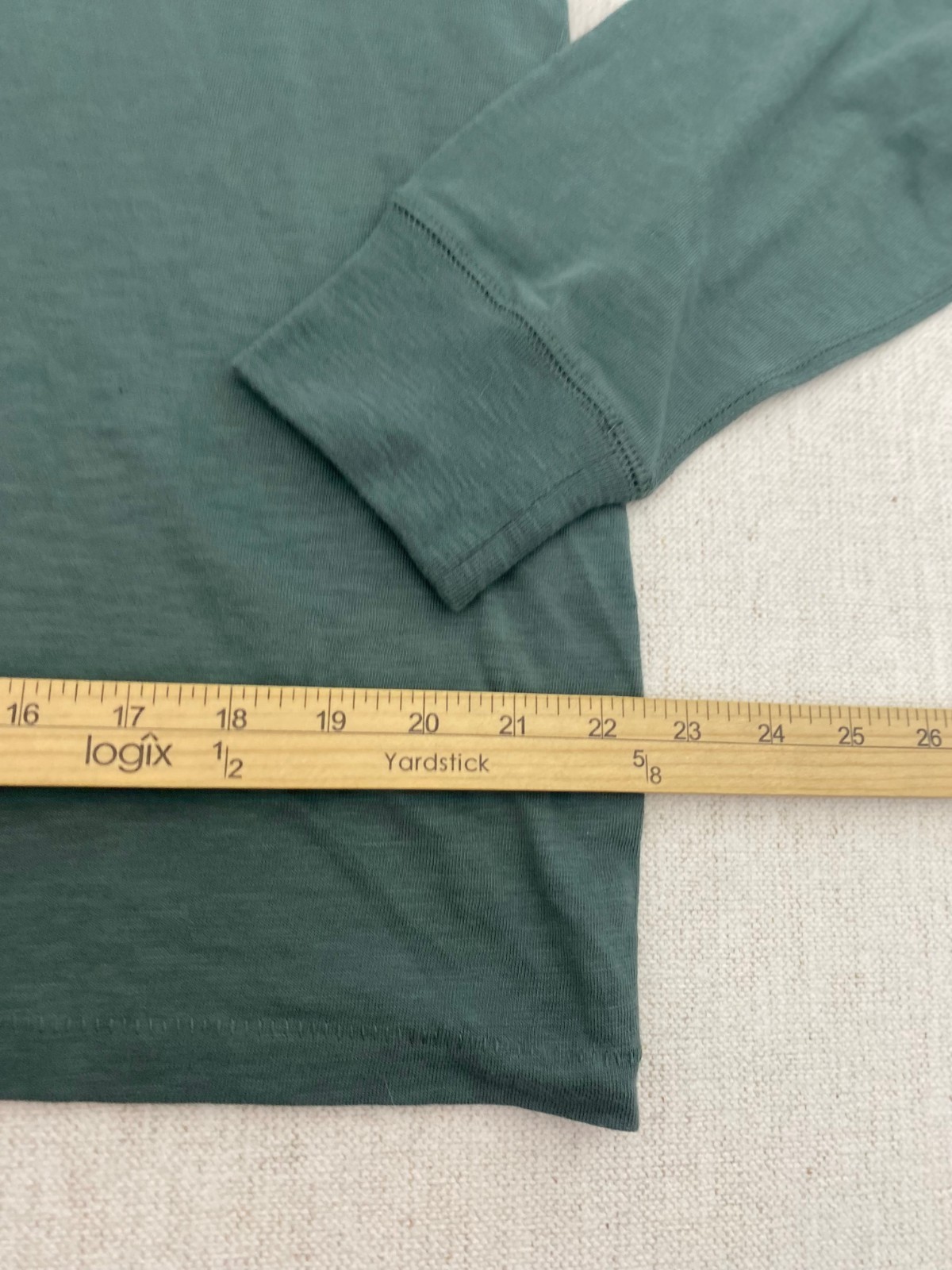 J.Crew Henley T-Shirt Mens XL Green Long Sleeve Button Front Cuff Pullover NWT gallery