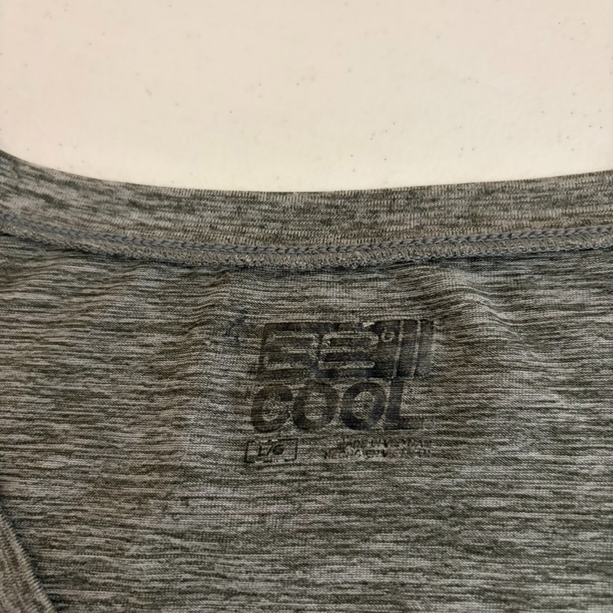 32 Degrees Cool T-Shirt Men's Large Gray Athletic Solid Active Short Sleeve gallery