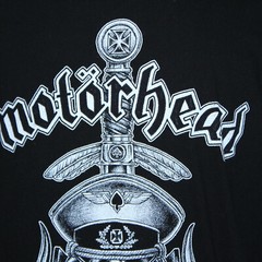 GORGEOUS MOTORHEAD BLACK SKULL CAP SWORD SHORT SLEEVE TEE SHIRT Sz 2XL MINT COND