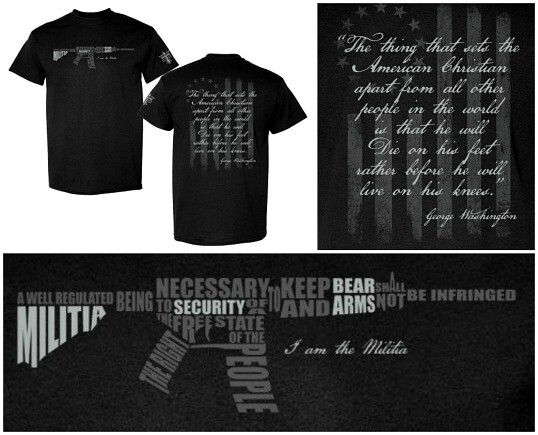 2nd Amendment T-Shirt Best Seller print on 3 sides gallery