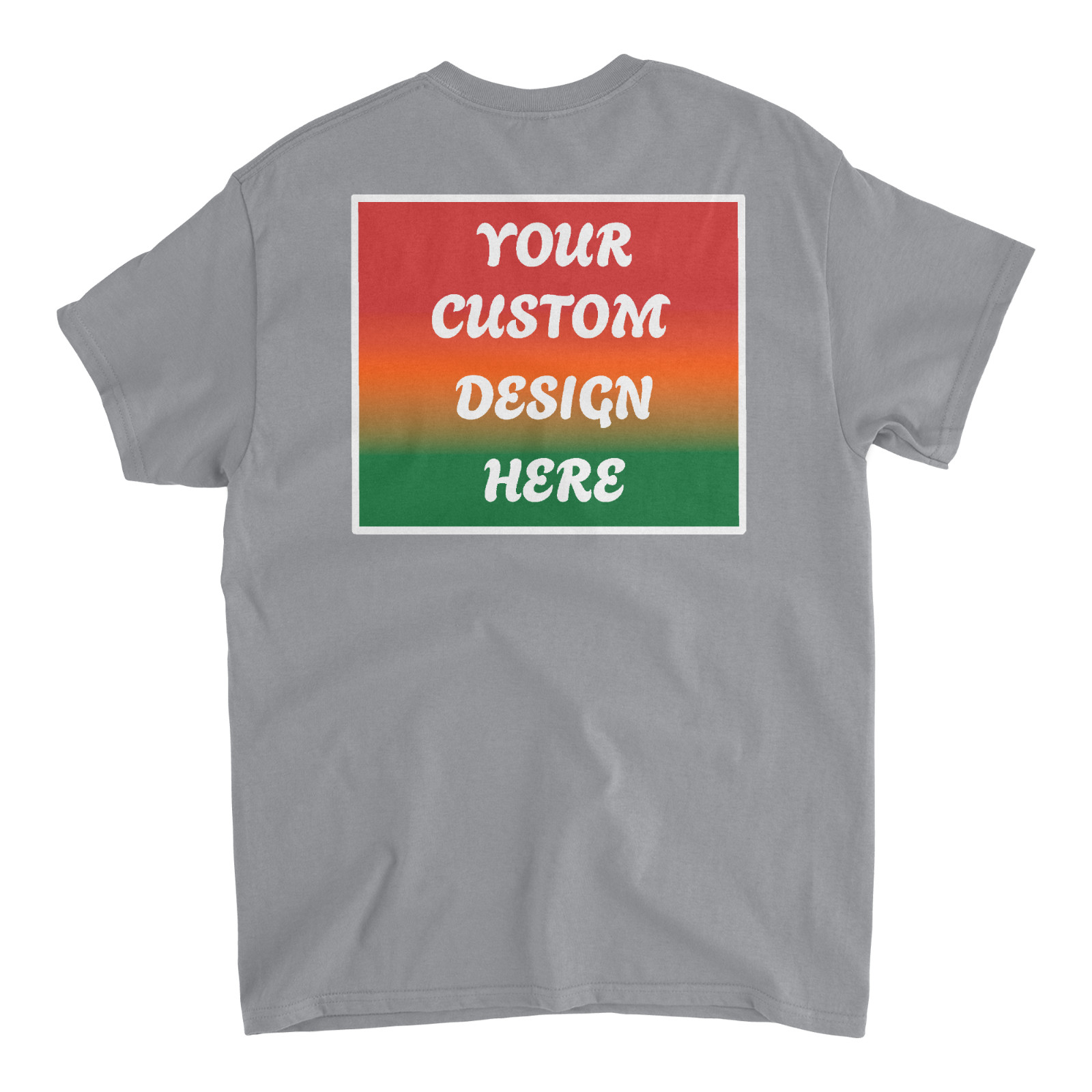 Personalized Custom T-Shirt Customized w/Photo, Text, Logo DTF on Gildan shirt gallery